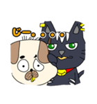 金出っ歯と会長の猫（個別スタンプ：8）