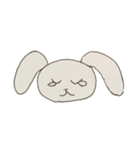 めちゃくちゃかわいいうさぎ（個別スタンプ：2）
