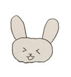 めちゃくちゃかわいいうさぎ（個別スタンプ：5）