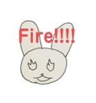 めちゃくちゃかわいいうさぎ（個別スタンプ：7）