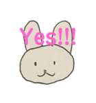 めちゃくちゃかわいいうさぎ（個別スタンプ：14）