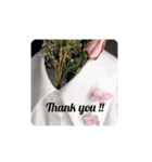 Flowerメッセージカード（個別スタンプ：2）