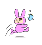 へなちょこうさ子ちゃん（個別スタンプ：5）