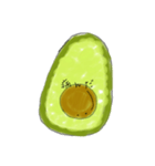 アボカドはきびしめ（個別スタンプ：7）