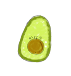 アボカドはきびしめ（個別スタンプ：10）