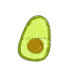アボカドはきびしめ（個別スタンプ：19）