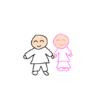 ラブラブ家族（個別スタンプ：1）