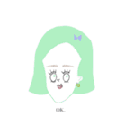 デカ目のカーニバル-Big eyes carnival-（個別スタンプ：2）