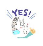 頑張ったイラスト（個別スタンプ：8）