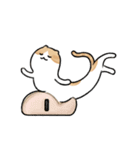ピラティス猫の伸びる日常（個別スタンプ：22）