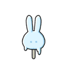 新 カラフルなうさぎ達（個別スタンプ：6）