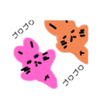 暇人のうさぎと鶴（個別スタンプ：6）