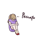 いろんな言葉であいさつ！(イタリア語編)（個別スタンプ：9）