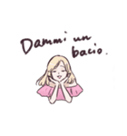 いろんな言葉であいさつ！(イタリア語編)（個別スタンプ：17）