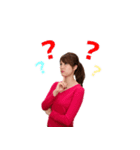 深町友里恵LINEスタンプ（個別スタンプ：18）
