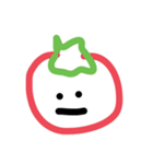シンプルな野菜＆敬語（個別スタンプ：1）
