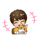羽多野渉公式LINEスタンプ（個別スタンプ：3）