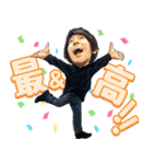 羽多野渉公式LINEスタンプ（個別スタンプ：16）