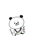 口悪い団子好きのぱんだ。（個別スタンプ：3）