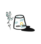 ゴミ箱ボーイ（個別スタンプ：14）