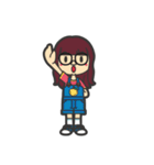 ゆずちゃん姉妹（個別スタンプ：11）