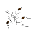 棒人間 もんち（個別スタンプ：4）