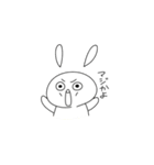 あまりかわいくないうさぎ（個別スタンプ：33）