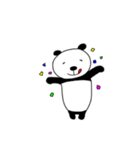 おえかき【パンダのいろいろ】（個別スタンプ：7）
