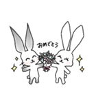 ぴょこ＆ラビィ（個別スタンプ：38）