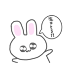 ゆるゆるゆるうさちゃん（個別スタンプ：25）