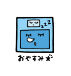 まる。さんかく。しかく。さん（個別スタンプ：11）