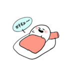 おばけとわたし（個別スタンプ：10）