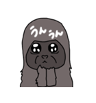 ぴえんゴリラ（個別スタンプ：10）