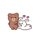 モチとナットウ（個別スタンプ：3）