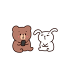 モチとナットウ（個別スタンプ：37）