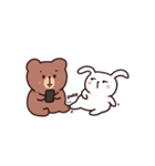 モチとナットウ（個別スタンプ：38）