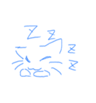 にゃんこ落書きスタンプ（個別スタンプ：2）