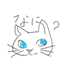 にゃんこ落書きスタンプ（個別スタンプ：8）