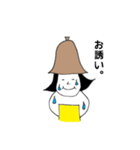 サウナでおかっぱ子（個別スタンプ：2）