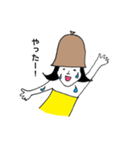 サウナでおかっぱ子（個別スタンプ：5）