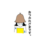 サウナでおかっぱ子（個別スタンプ：7）