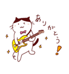 猫にギター＆ベース♪【40種類・日常系】（個別スタンプ：5）