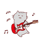 猫にギター＆ベース♪【40種類・日常系】（個別スタンプ：27）