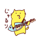 猫にギター＆ベース♪【40種類・日常系】（個別スタンプ：34）