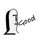 指顔男（個別スタンプ：6）