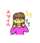 愉快なお姉さん（個別スタンプ：37）