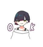 おかっぱ頭男子（個別スタンプ：4）