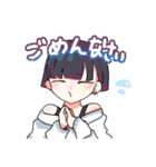 おかっぱ頭男子（個別スタンプ：5）