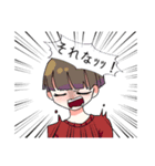 おかっぱ頭男子（個別スタンプ：9）