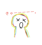 虹色マン！（個別スタンプ：5）